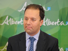 Former Alberta Justice Minister Jonathan Denis.
