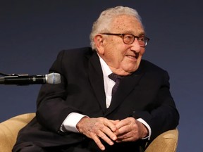 Former U.S. Secretary of State Henry Kissinger attends a ceremony for the Henry A. Kissinger Prize in Berlin, Germany, on Jan. 21, 2020.