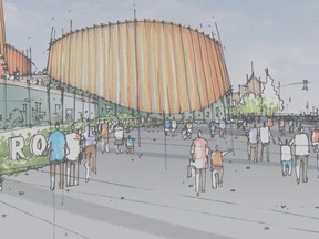 Screenshot of the business case to replace the Royal BC Museum in Victoria, as presented to media on May 25, 2022.