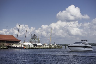 Chesapeake Bay Maritime Museum from Sail Selina