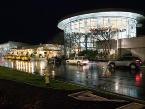 Victoria International Airport on Vancouver Island, B.C., in January 2020.