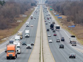 Highways are boring, argues Sabrina Maddeaux. Credit: Craig Glover/London Free Press/Postmedia