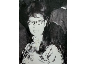 Shirley Ann Soosay, from Samson Cree Nation, Alta., is seen in an undated handout photo. Soosay's remains were buried in a California cemetery in 1980. On Friday, they are expected to return to her community about 43 years after she was last heard from.