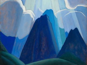 Lawren Harris, Mountain Sketch, will hit the blocks at Heffel's annual spring sale on June 1st.