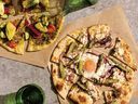 Mana'eesh (za'atar herbal flatbreads) from Arabiyya.