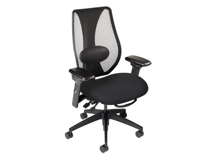  tCentric Hybrid with Mesh Backrest and Upholstered Seat