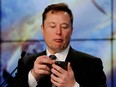 FILE PHOTO: Elon Musk in Cape Canaveral, Florida, January 19, 2020. REUTERS/Joe Skipper/File Photo