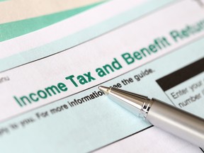 Income tax form