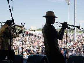Preservation Hall Jazz Band in Jazz Fest: A New Orleans Story.