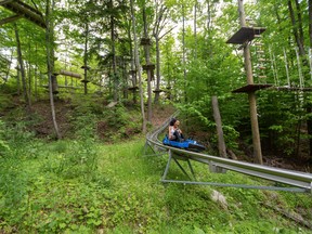 The Ridge Runner is the (less dangerous) successor to the Great Slide Ride.