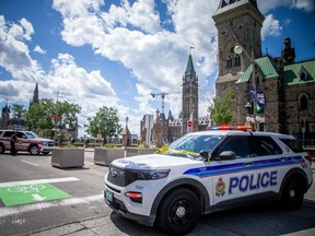 OTTAWA -- Police closed streets around Parliament Hill Saturday, June 11, 2022, due to an “ongoing police investigation.”