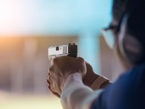 Gun shops in Calgary say there has been a rush on buying handguns since the federal government announced planned new restrictions on the weapons.