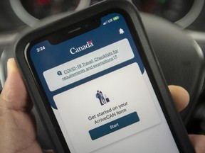 All travellers must use the ArriveCAN app to enter Canada.