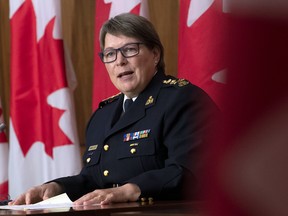 RCMP Commissioner Brenda Lucki in October 2020.