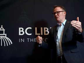B.C. Liberal Leader Kevin Falcon, who would apparently prefer not to be leader of a party called the B.C. Liberals.