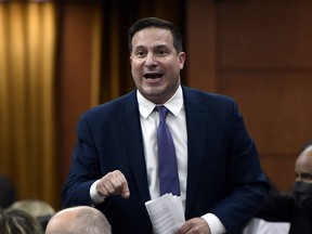 Public Safety Minister Marco Mendicino speaks during question period in the House of Commons on June 8, 2022.