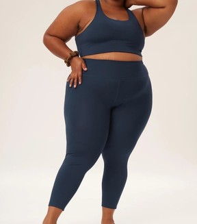 Midnight Compressive High-Rise Legging and Paloma Racerback Bra