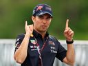 “It’s a race that I really missed”: Mexico's Sergio Perez, who drives for Red Bull Racing, at the Circuit Gilles Villeneuve in Montreal ahead of the F1 Grand Prix of Canada, June 16, 2022.