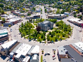 Goderich's unique downtown core is one of many attractions in this picturesque town.
