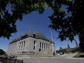 The Supreme Court of Canada is seen in Ottawa on Thursday, June 17, 2021. The high court has released its written reasons for a decision to uphold the conviction of a foster father in the starvation death of one child and the near death of her sister in Saskatchewan.