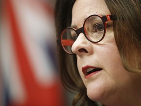 Manitoba Premier Heather Stefanson is apologizing to organizers of the annual Pride parade in Winnipeg. Stefanson spoke at the Pride rally at the legislature on Sunday but did not take part in the parade afterward, and organizers say her staff had promised she would. THE CANADIAN PRESS/John Woods