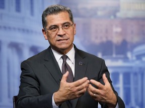 U.S. Health Secretary Becerra tested positive for the virus on Wednesday, May 18, 2022, while visiting Berlin, a spokeswoman for the Health and Human Services Department said.