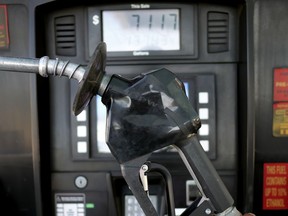 A gasoline pump in Salt Lake City on June 10, 2022, shows record-high gas prices.
