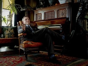 This image released by Lionsgate shows Daniel Craig in a scene from "Knives Out." Craig will return as Detective Benoit Blanc in "Glass Onion: A Knives Out Mystery," writer-director Rian Johnson's follow-up to his whodunit hit "Knives Out." It will premiere at this year's Toronto International Film Festival.