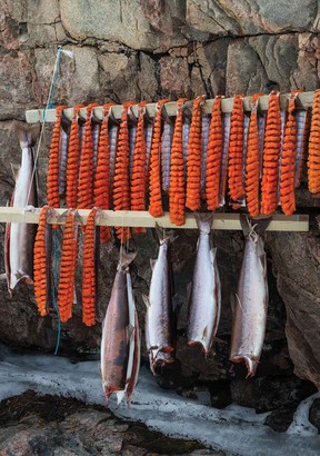 Pipsi, dried Arctic char