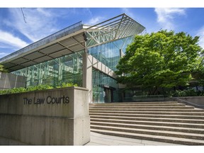 B.C.Supreme Court in downtown Vancouver.
