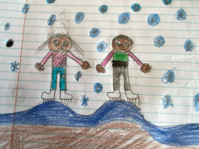 A boy’s drawing of the sun shining down on him and his mother brought a Toronto courtroom to tears Monday. The nine-year-old boy, Diyon, lost his mother, Renuka Amarasinghe, in the van attack on April 23, 2018. He did not file any words as part of his victim impact statement — just the drawing. “It’s lovely,” said Justice Anne Molloy, wiping away tears.