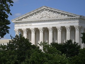 FILE - The U.S. Supreme Court building on Capitol Hill in Washington, June 9, 2022.