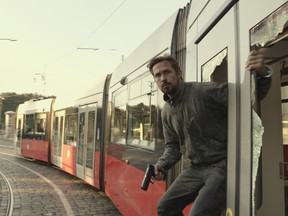 Have gun, will travel by public transit: Ryan Gosling in The Gray Man.