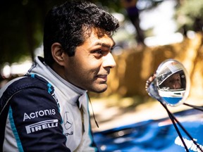 Karun Chandhok looks on during the Goodwood Festival of Speed at Goodwood, July 2021, in Chichester, England. Chandhok’s visa renewal application to Canada has been ‘in process’ for six months.