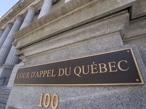 Das Berufungsgericht von Quebec in Montreal.