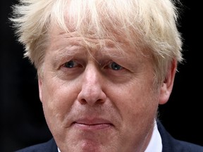 Boris Johnson announces he is resigning as U.K. Prime Minister on July 7, 2022.