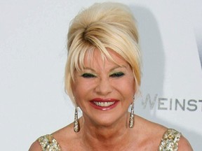 Businesswoman Ivana Trump arrives on the carpet for the amfAR's Cinema Against AIDS 2009 event in Antibes during the 62nd Cannes Film Festival in May 21, 2009. Picture taken May 21, 2009.