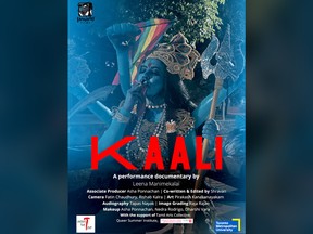 Despite the controversy over the image of the goddess smoking, “Kaali in my film chooses love and champions humanity,” director Leena Manimekalai said in an interview.