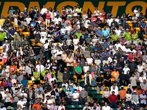 Thousands of people attended the mass by Pope Francis, at Commonwealth Stadium in Edmonton, Canada on Tuesday July 26, 2022