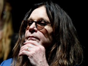 FILE: Singer Ozzy Osbourne of Black Sabbath attends the Ozzy Osbourne and Corey Taylor special announcement at the Hollywood Palladium on May 12, 2016 in Hollywood, Calif. /