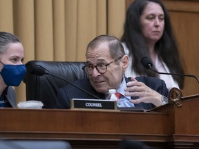 House Judiciary Committee Chair Jerry Nadler, D-N.Y., as the panel holds a markup on the Assault Weapons Ban of 2021, at the Capitol in Washington, Wednesday, July 20, 2022.