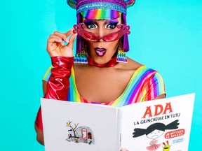 Barbada de Barbades, a prominent Montreal drag queen whose story time event at a local library has been cancelled, is seen in an undated handout photo.