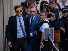 Kevin Spacey at Central Criminal Court in London for hearing - Getty - July 2022