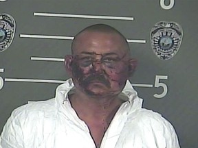Several officers were shot at the scene in Floyd County. Police took Storz into custody late Thursday night, according to media reports. (Pike County, Kentucky, jail via AP)