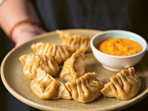 Momos (dumplings) from On the Himalayan Trail