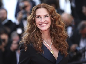 FILE - Julia Roberts appears at the premiere of the film "Armageddon Time" at the 75th international film festival, Cannes, southern France, on May 19, 2022. Roberts will be the recipient of the Icon Award at the Second Annual Academy Museum gala.