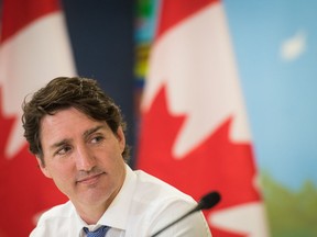 Prime Minister Justin Trudeau participates in a gun violence roundtable at Rexdale Community Centre in Toronto, Tuesday, July 5, 2022.&nbsp;The Ukrainian Canadian Congress wants Justin Trudeau to lead a campaign to expel Russia from the G20.