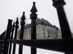 A decision from Canada's highest court is expected today in the case of a Newfoundland lawyer accused of sexual assault seeking to shield his name from publication. The Supreme Court of Canada is shown in Ottawa on January 19, 2018.