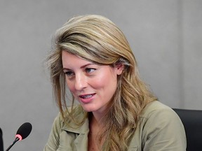 Foreign Affairs Minister Melanie Joly