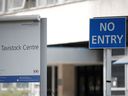 The Tavistock Centre NHS clinic is seen in London on July 28.